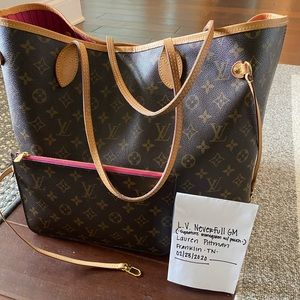 Louis Vuitton Neverfull GM with pouch